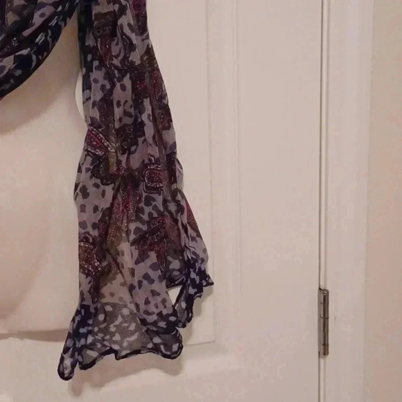 🍭🌹BLUE scarf - Picture 4 of 6